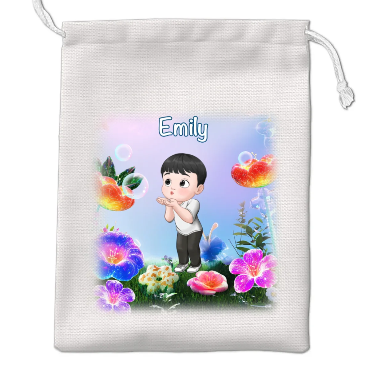 Easter Blooms Of Joy - Personalized Custom Favor Bag - Image 7