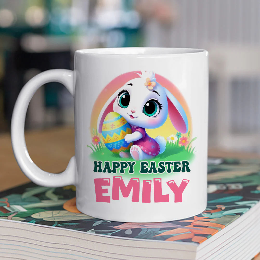 Easter Egg - Personalized Custom Coffee Mug - Image 2