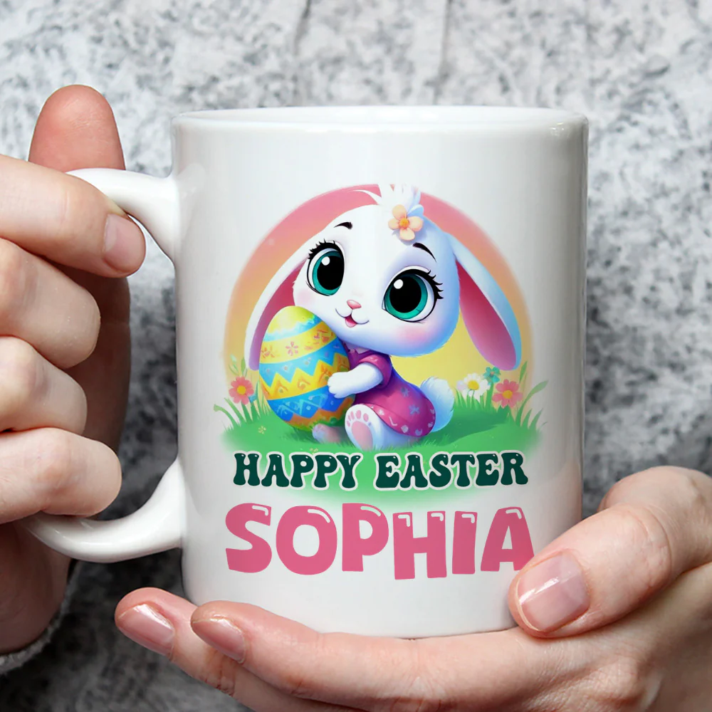 Easter Egg - Personalized Custom Coffee Mug - Image 3