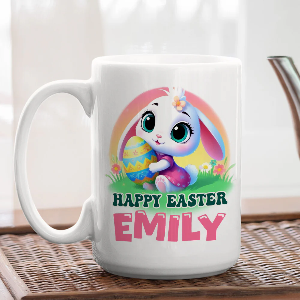 Easter Egg - Personalized Custom Coffee Mug - Image 4