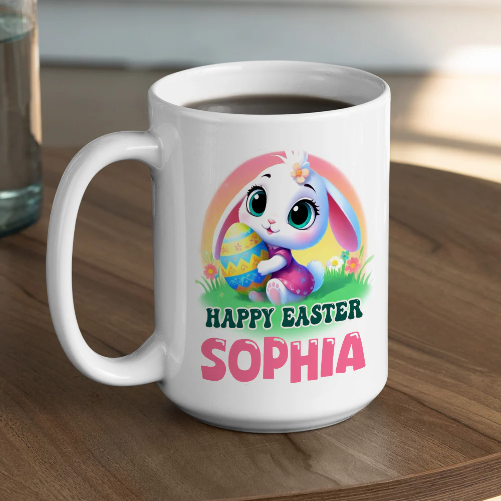 Easter Egg - Personalized Custom Coffee Mug - Image 5