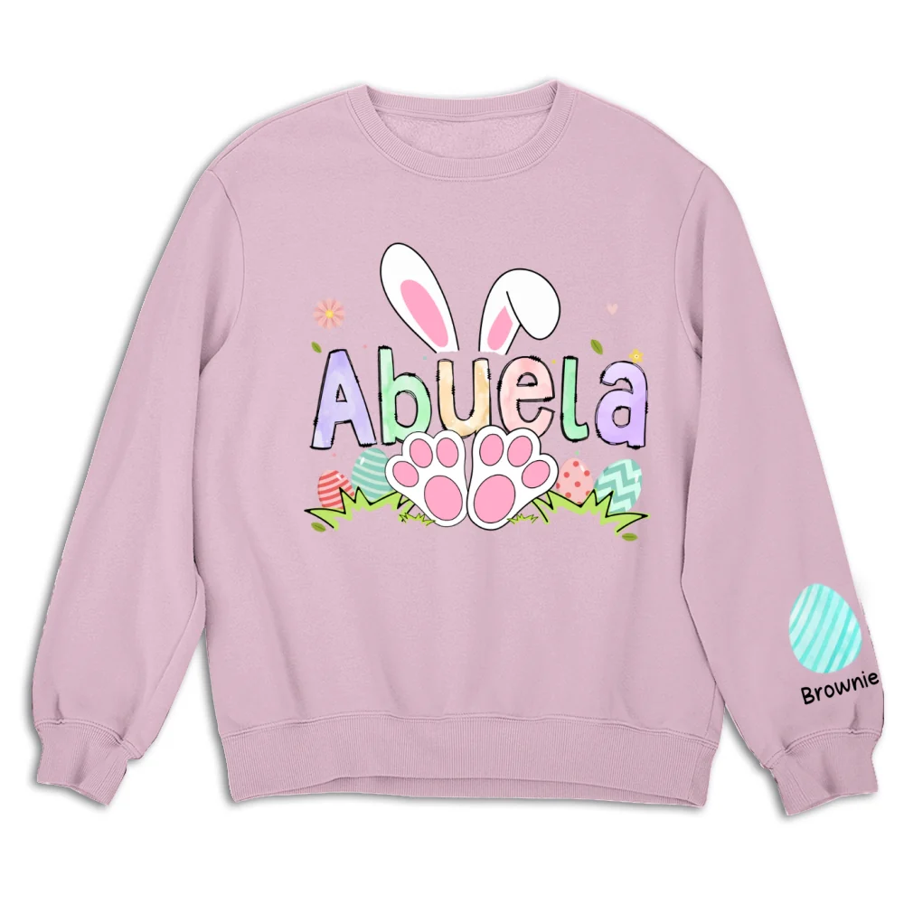 Easter Rabbit - Personalized Custom Sweatshirt - Image 9