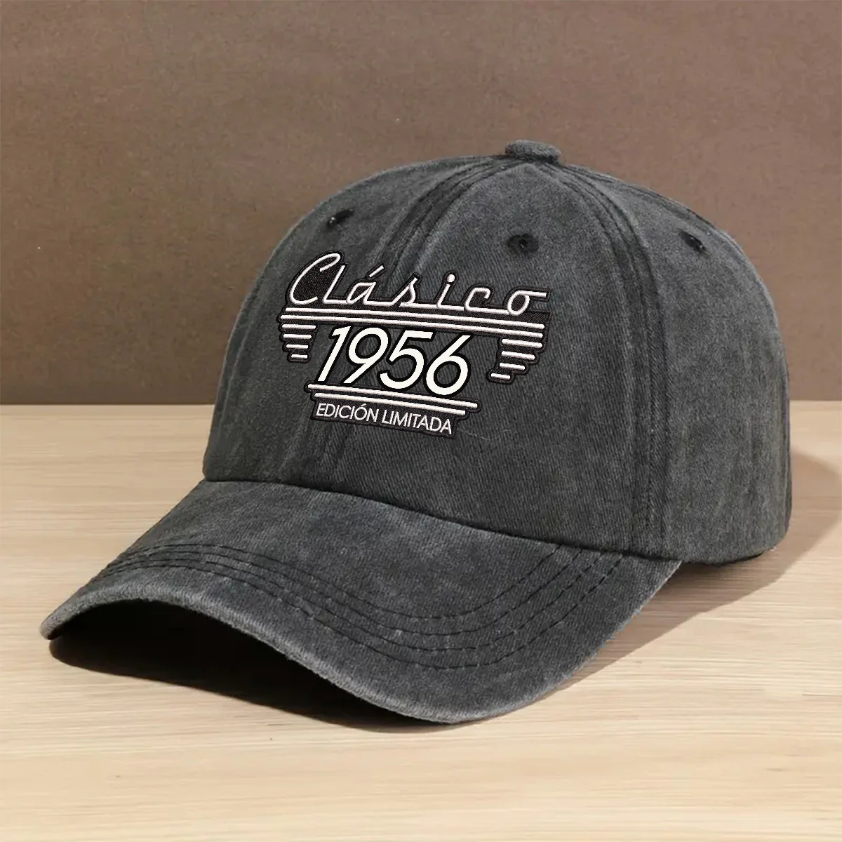 Edición Clásica - Gorra De Mezclilla Lavada Vintage Personalizada - Image 2