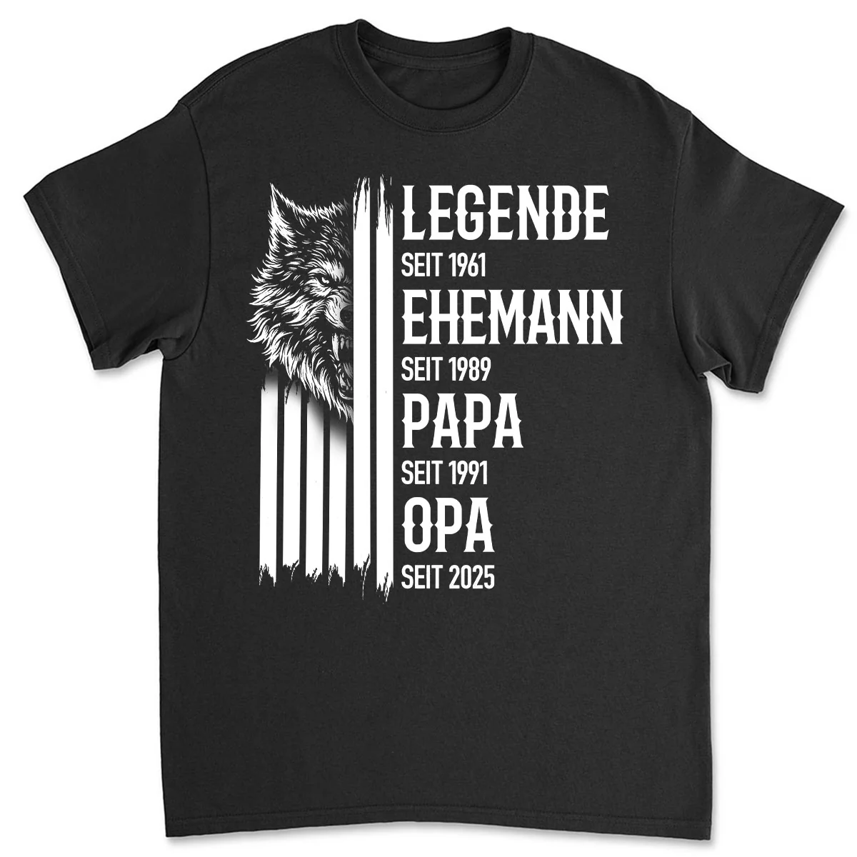 Ein Wahrer König – Personalisiertes Individuelles Shirt