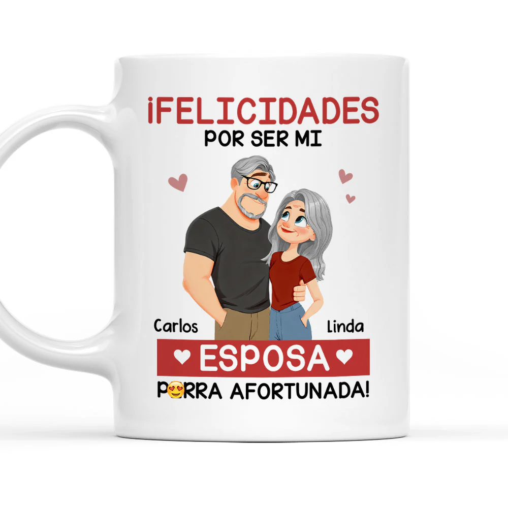 El amor eres tú - Taza de café personalizada