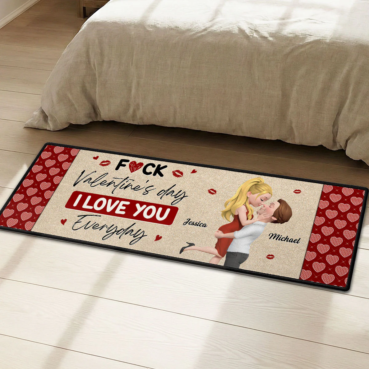 Endless Love - Personalized Custom Runner Rug