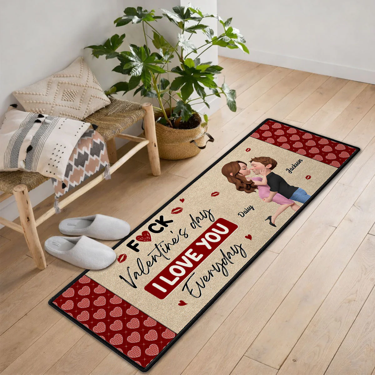 Endless Love - Personalized Custom Runner Rug - Image 4