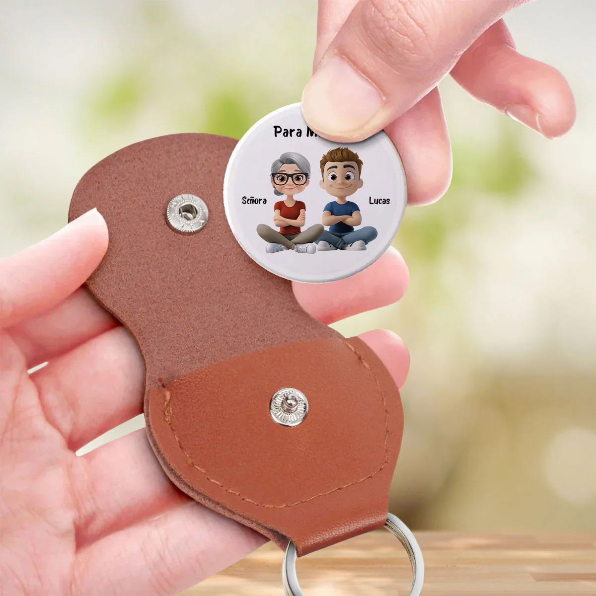 Eres Especial Para Mí – Abrazo de Bolsillo Personalizado - Image 3