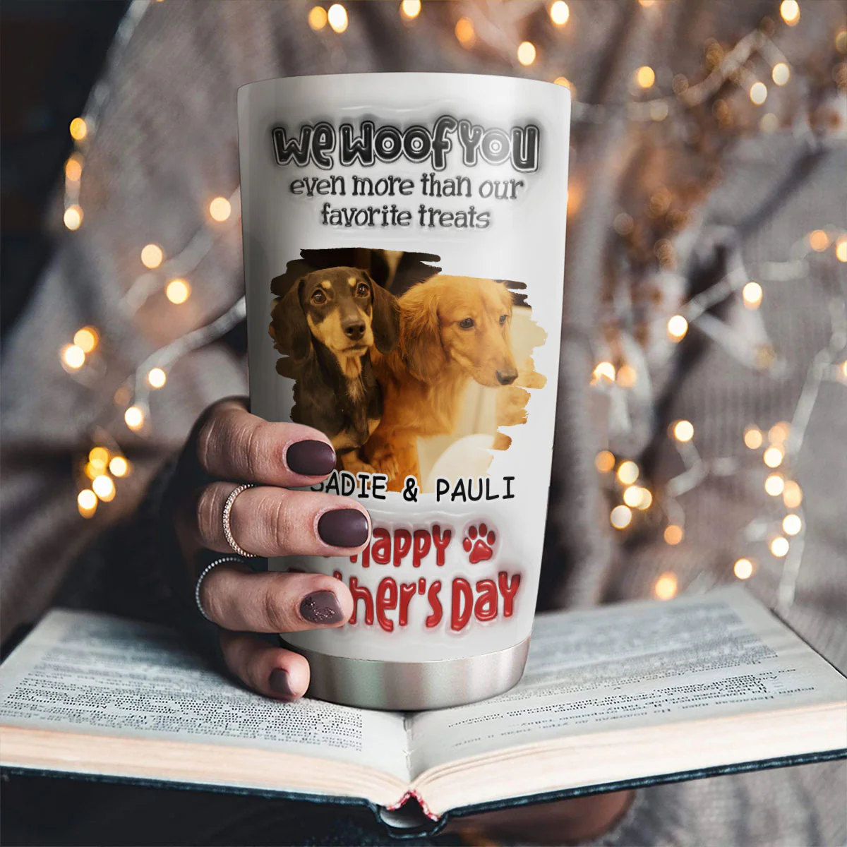 Even More Than Anything Photo - Personalized Custom 3D Inflated Effect Tumbler - Image 4