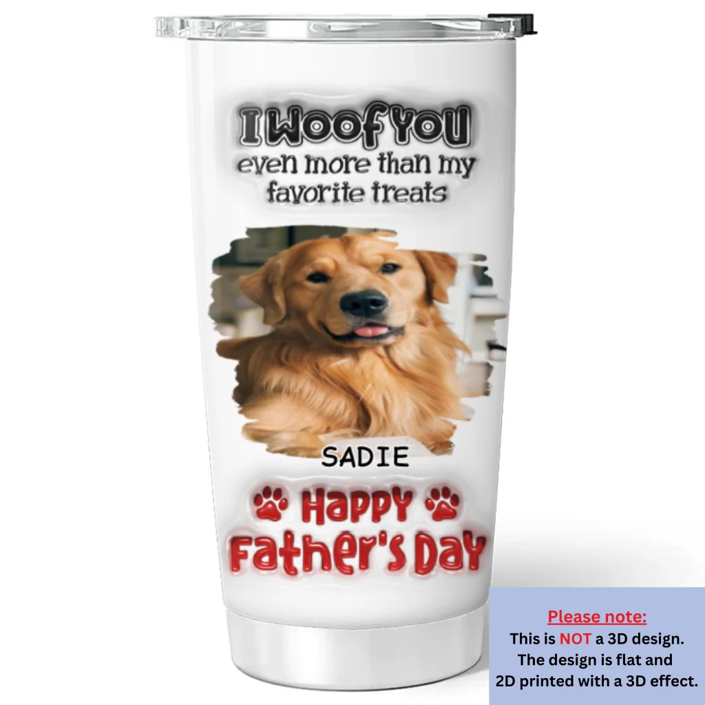 Even More Than Anything Photo - Personalized Custom 3D Inflated Effect Tumbler - Image 7