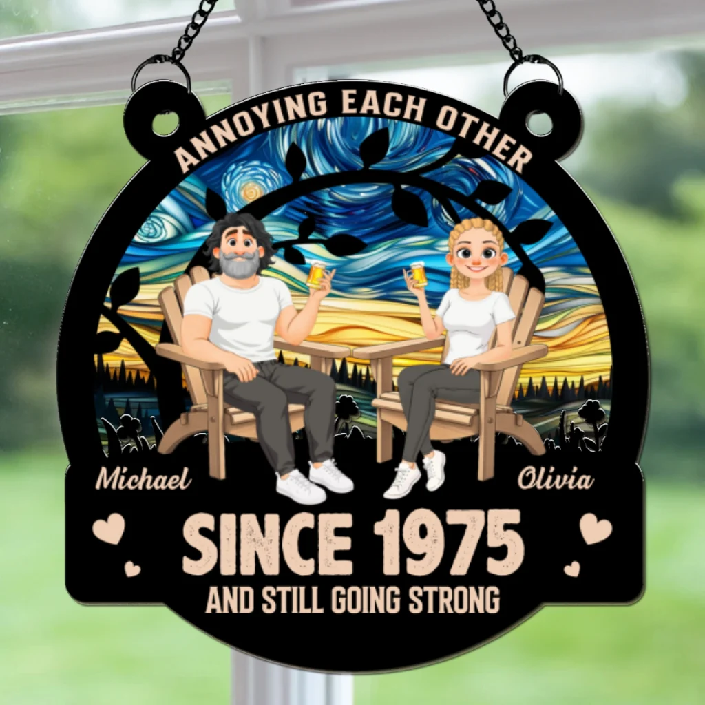 Everlasting Love - Personalized Custom Suncatcher - Image 6