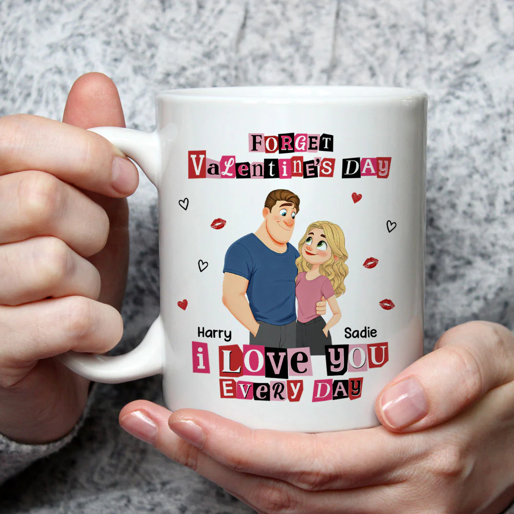 Every Day Love You - Personalized Custom Coffee Mug - Image 3