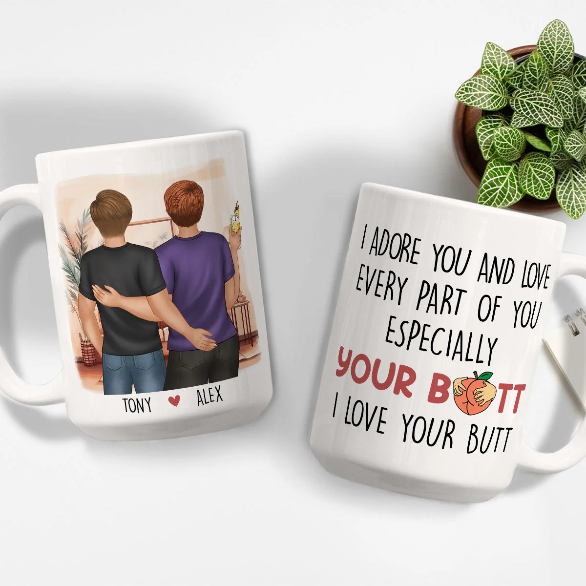 Every Part Of You - Personalized Custom Coffee Mug - Image 5