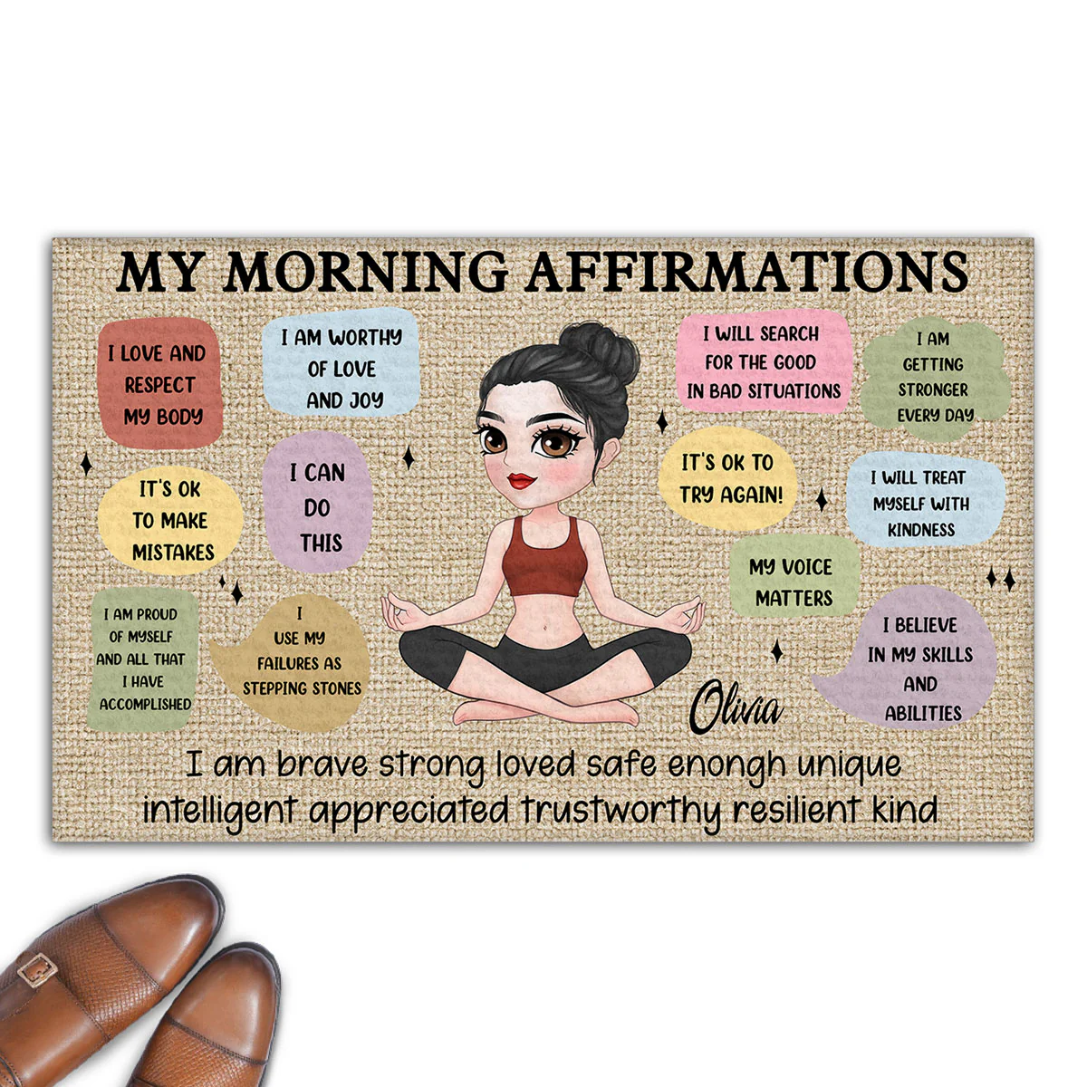 Everything Is Me - Personalized Custom Doormat