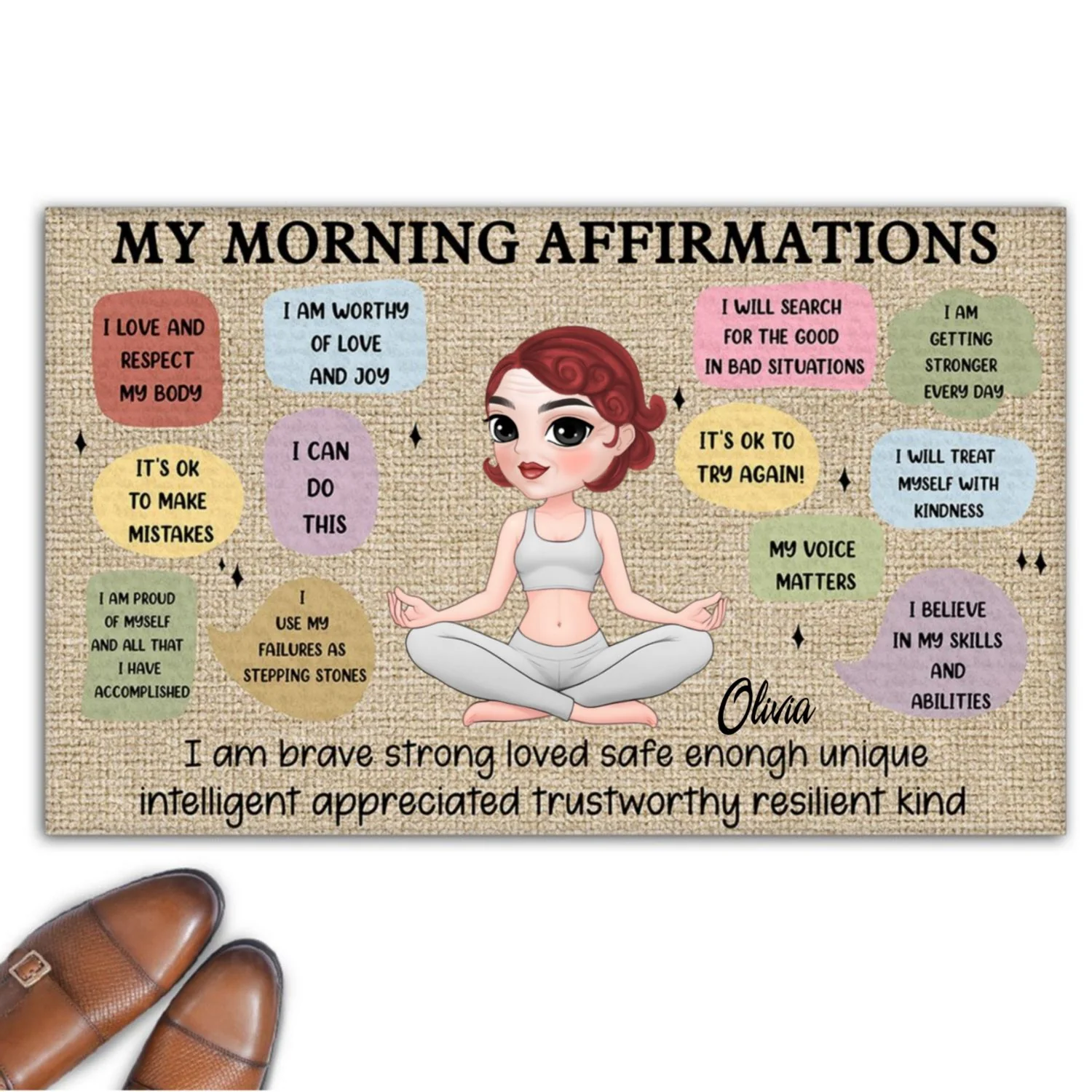 Everything Is Me - Personalized Custom Doormat - Image 5