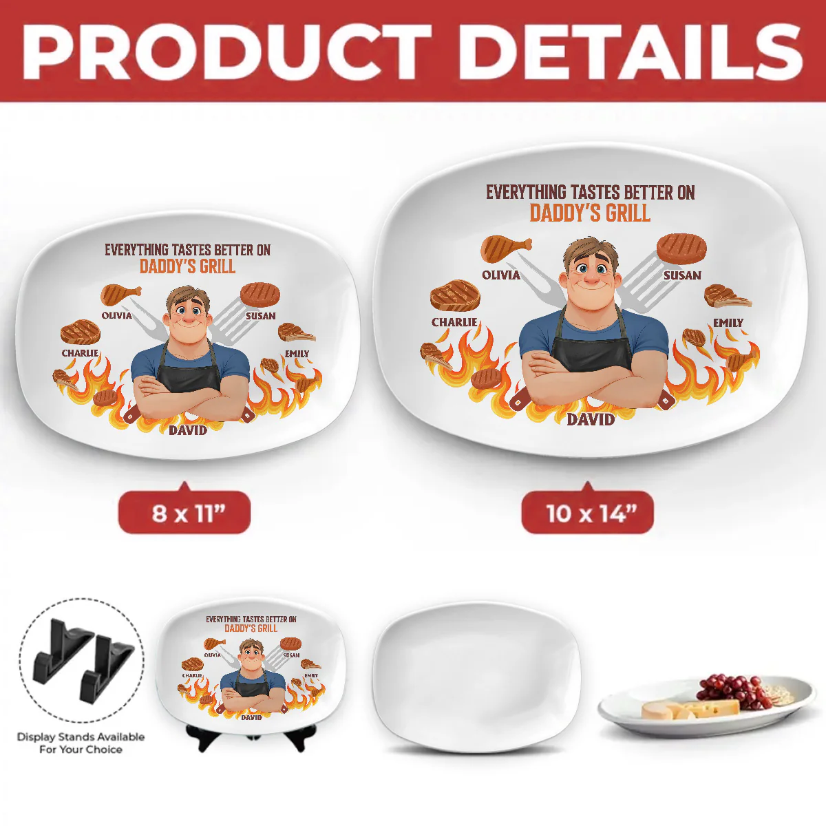 Everything Tastes Better - Personalized Custom Platter - Image 4