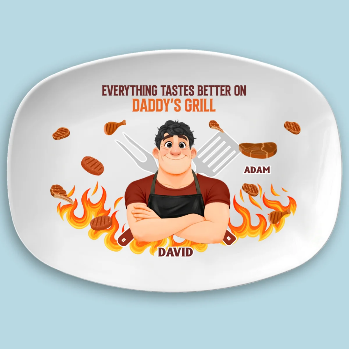 Everything Tastes Better - Personalized Custom Platter - Image 5
