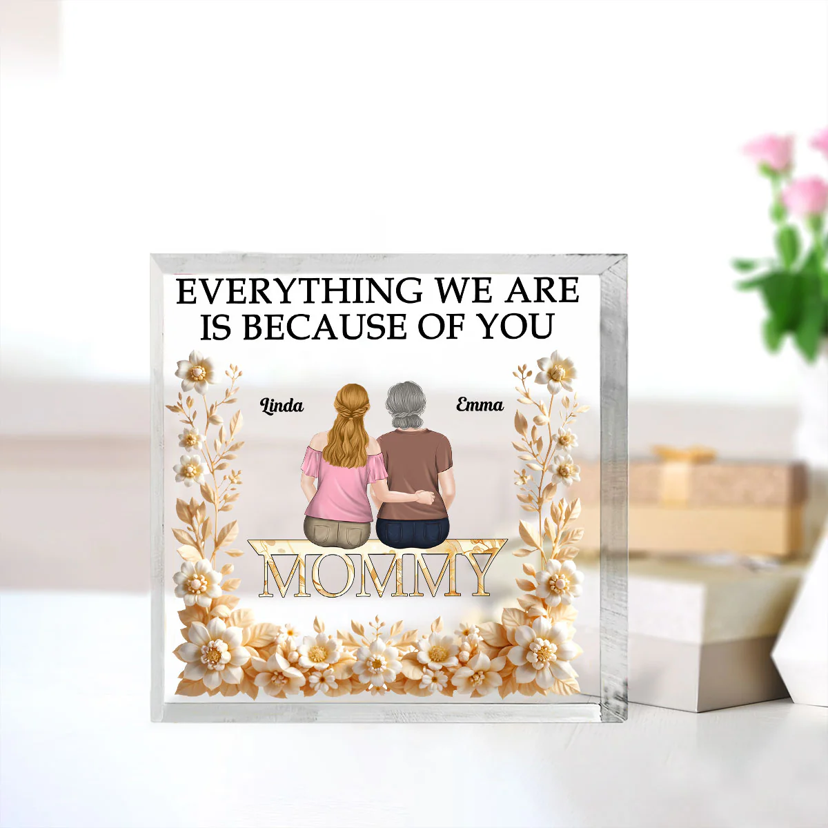 Everything We Are - Personalized Custom Acrylic Plaque - Image 4