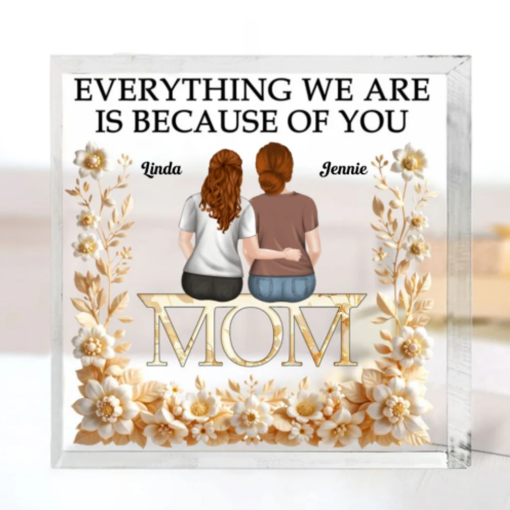 Everything We Are - Personalized Custom Acrylic Plaque - Image 6