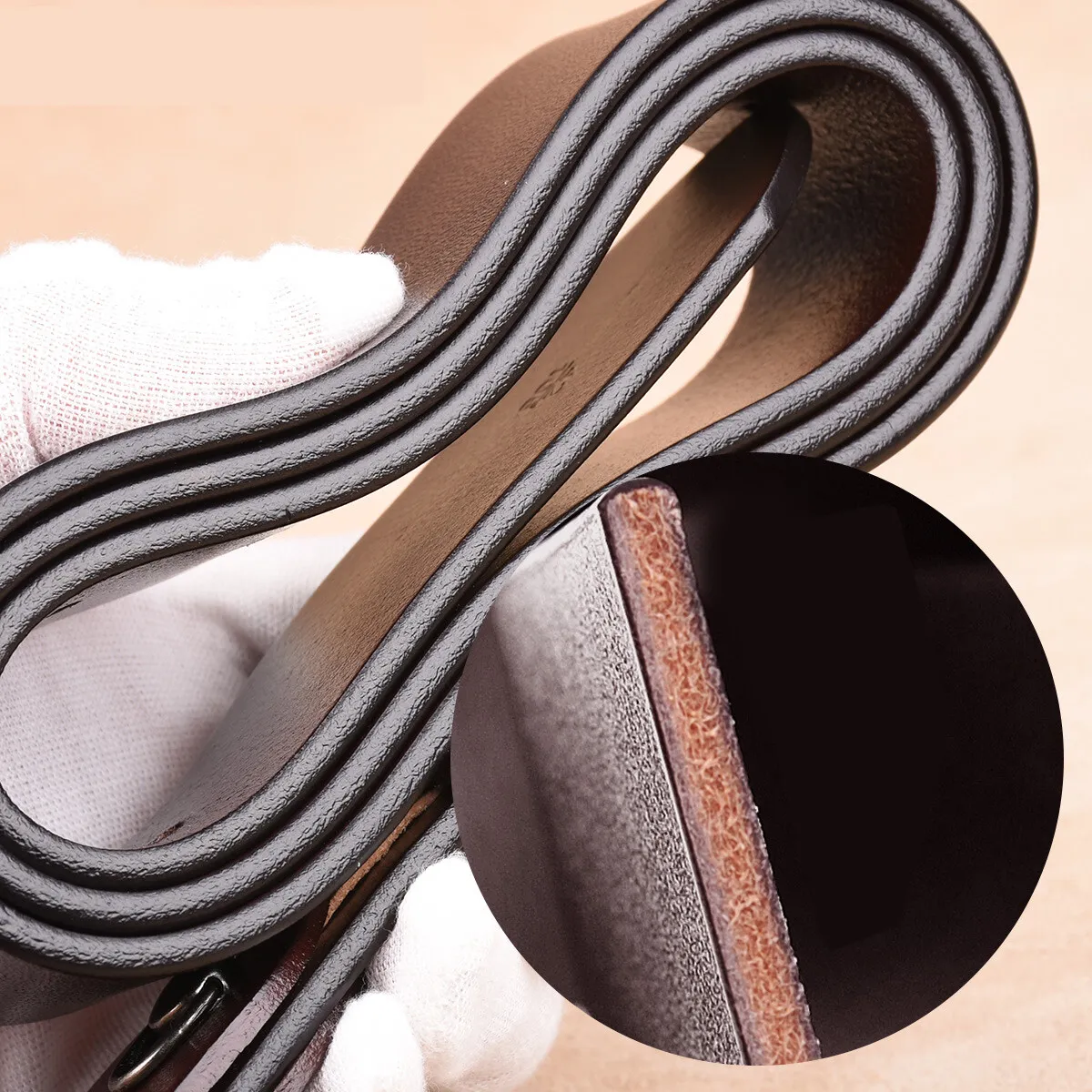 Everytime You Unbuckle Remember - Personalized Engraved Leather Belt - Image 6