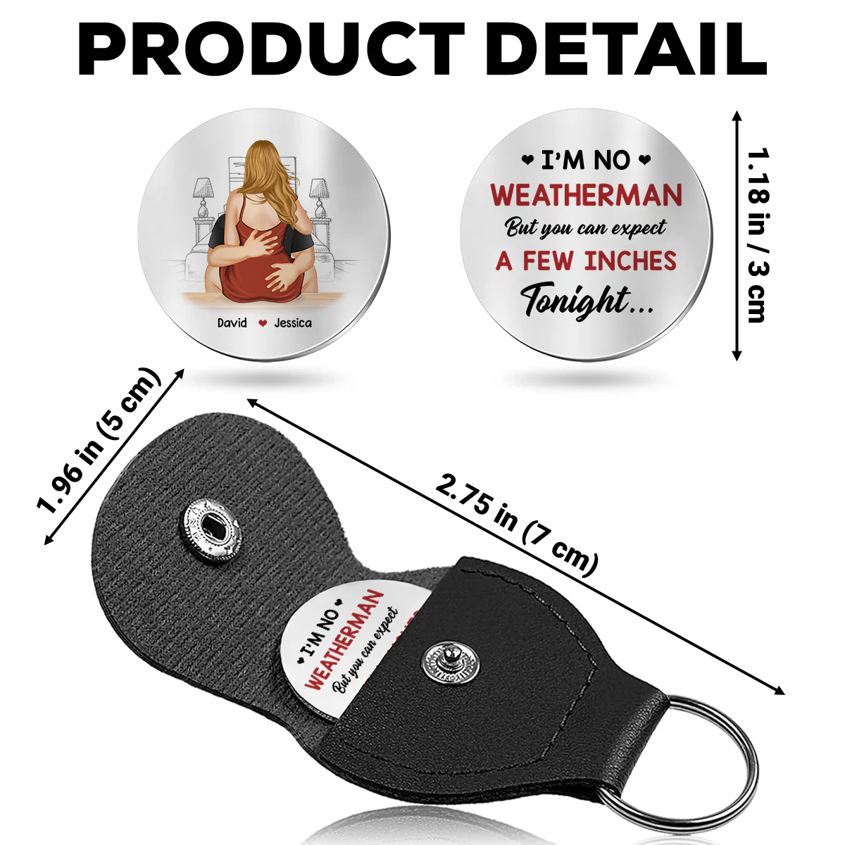Expect Something Extra Tonight - Personalized Custom Pocket Hug - Image 5