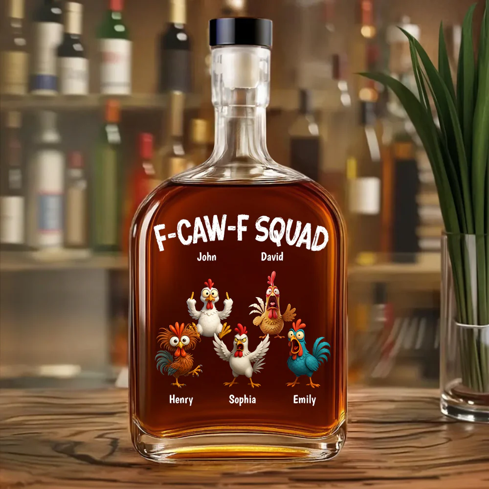 FACWF Squad - Personalized Custom Spirits Decanter - Image 3