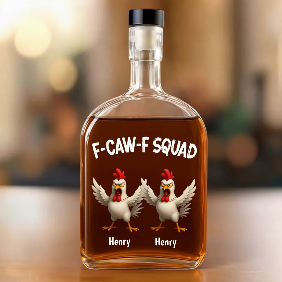 FACWF Squad - Personalized Custom Spirits Decanter - Image 7