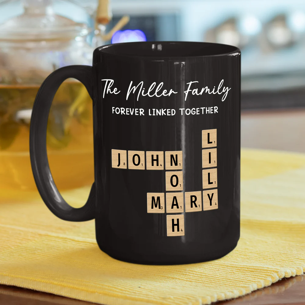 Family Bonds Grow Strong Forever - Personalized Custom Coffee Mug - Image 5