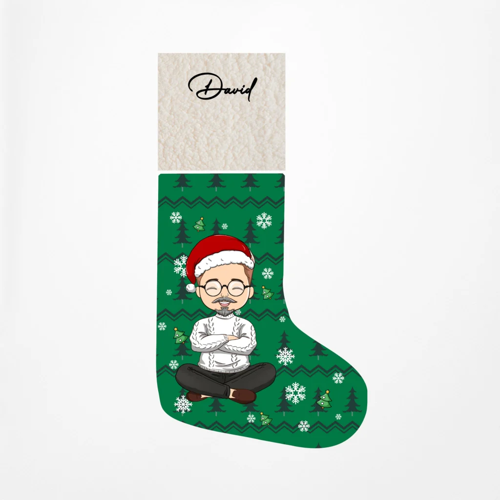 Family Christmas Stocking - Personalized Custom Christmas Stocking - Image 6