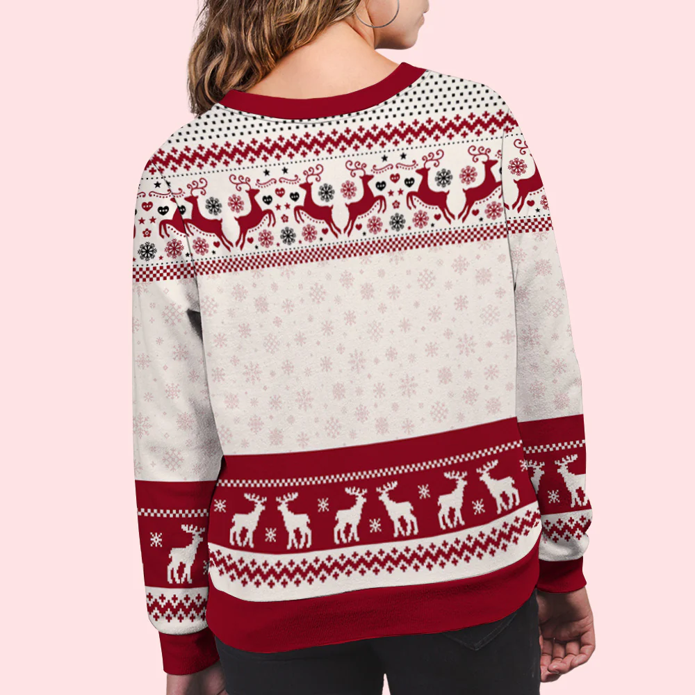 Family Forever - Personalized Custom All-Over-Print Sweatshirt - Image 5