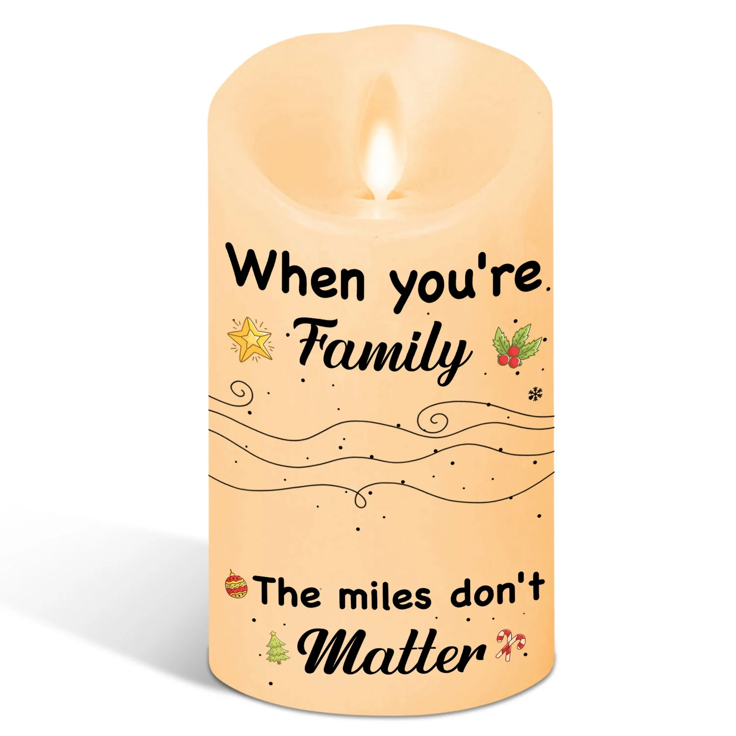 Family Forever - Personalized Custom LED Candle - Image 12