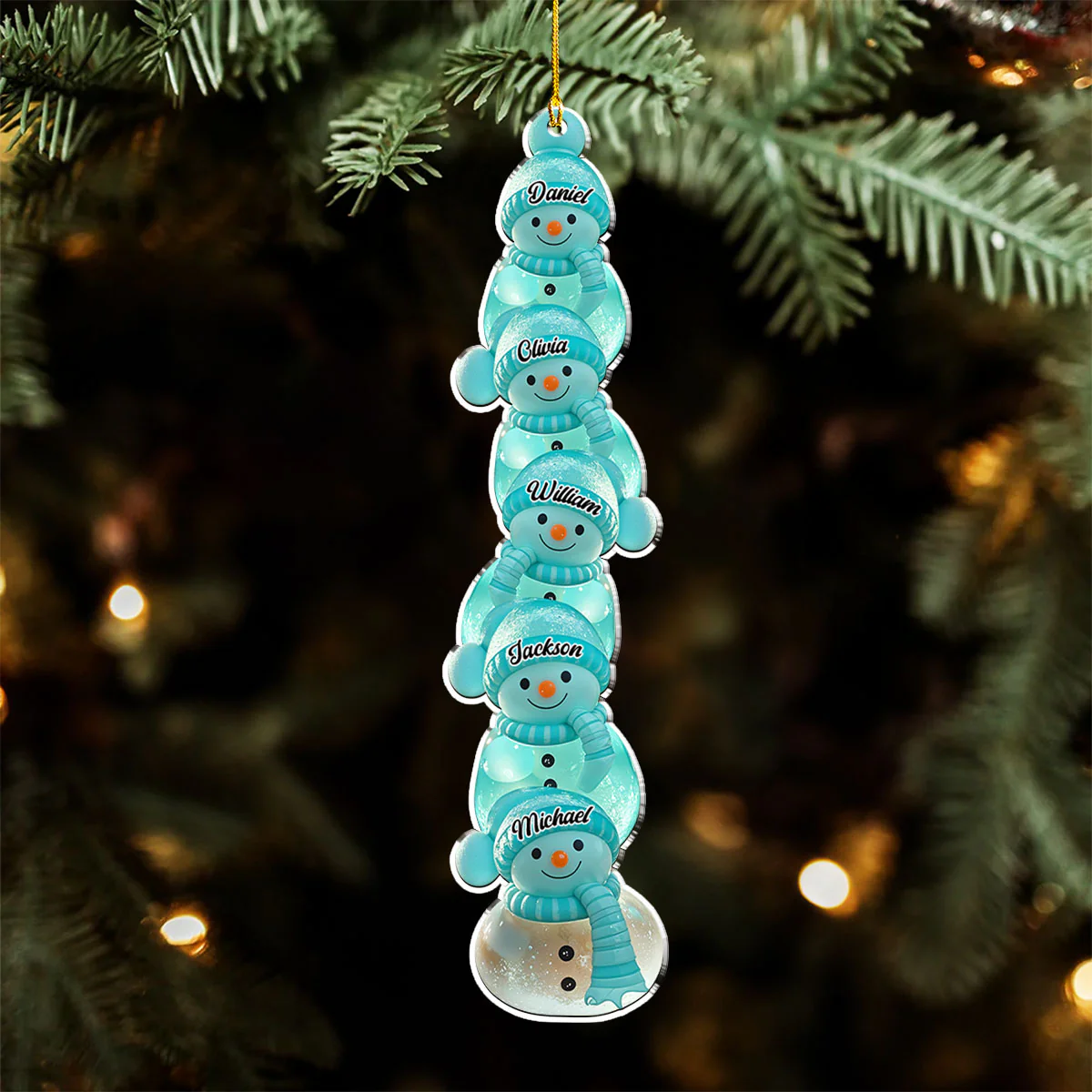 Family Frost - Personalized Custom Acrylic Ornament
