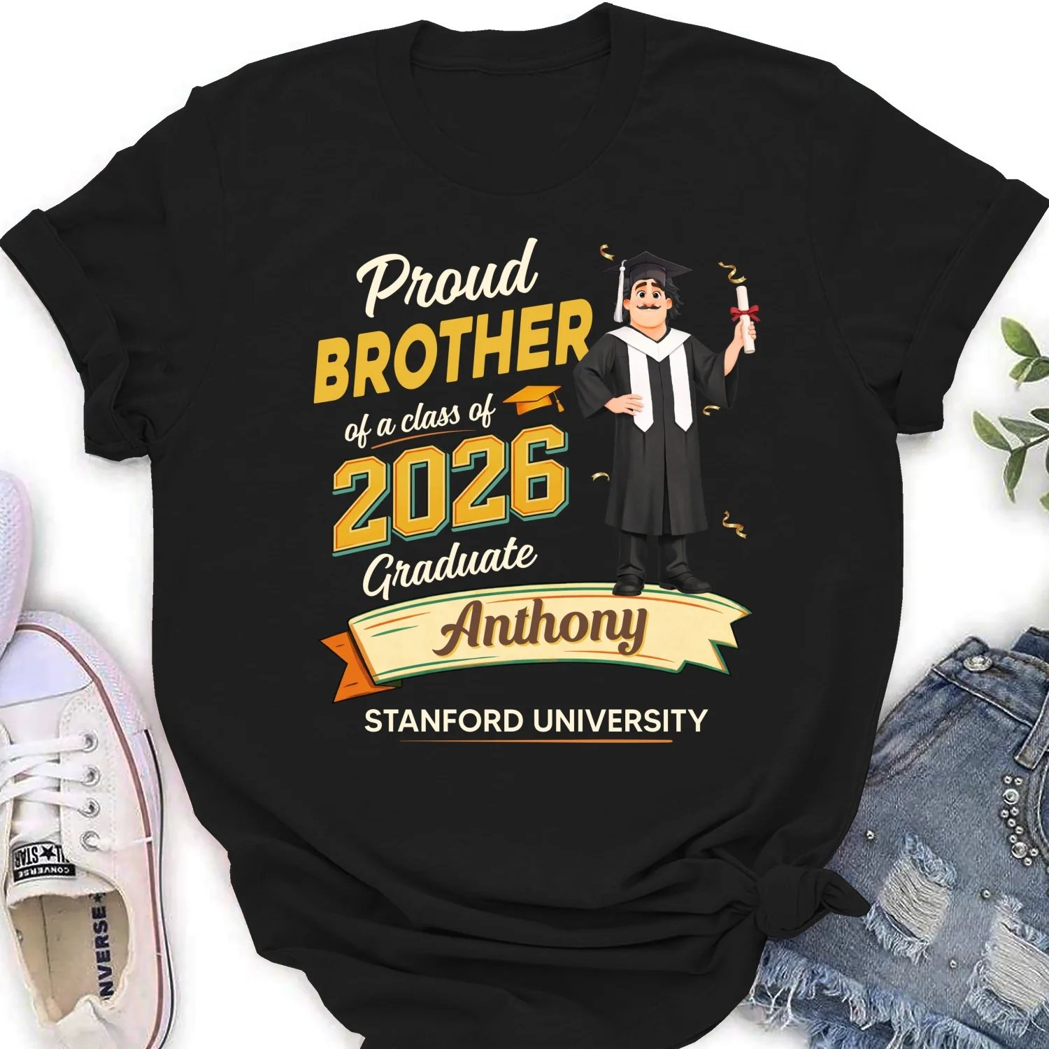 Family Matching Graduation - Personalized Custom Shirt - Image 15