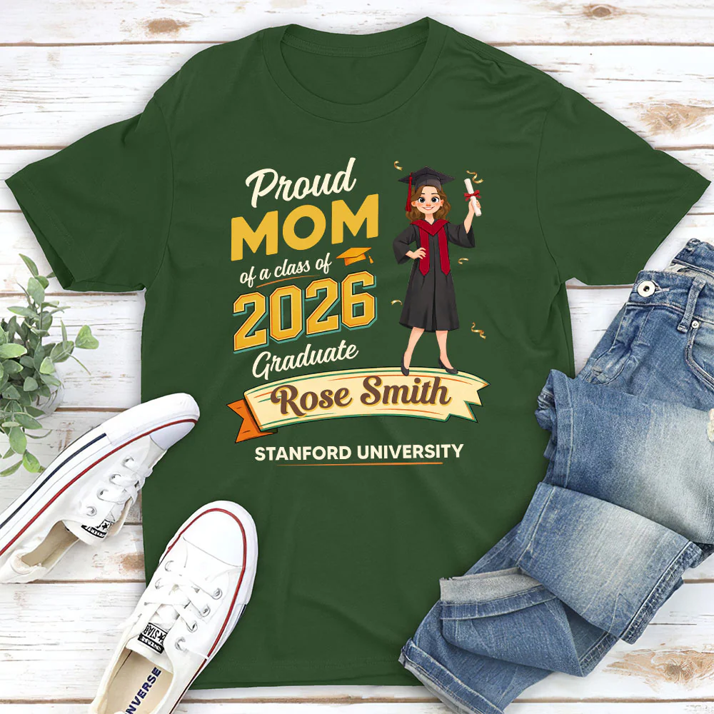 Family Matching Graduation - Personalized Custom Shirt - Image 2