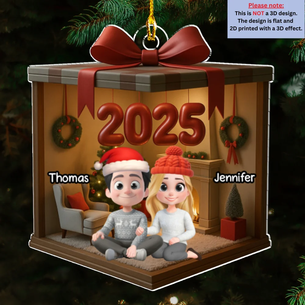 Family Memories - Personalized Custom Acrylic Ornament - Image 6