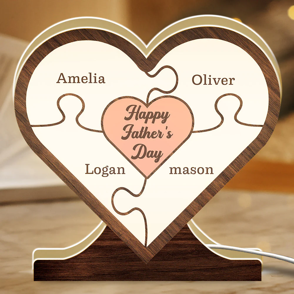 Family Mosaic - Personalized Custom Light Box - Image 2
