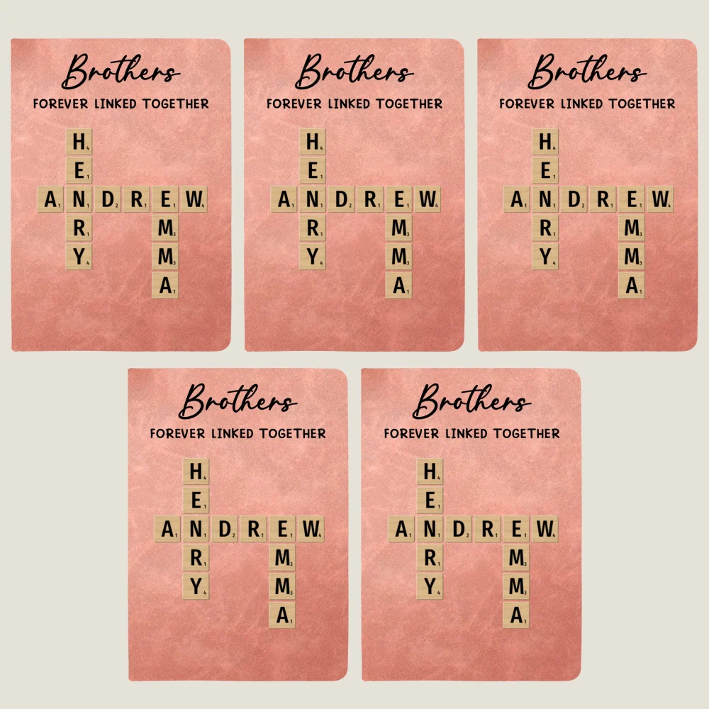 Family Roots Keep Us Together - Personalized Custom Leather Journal - Image 13