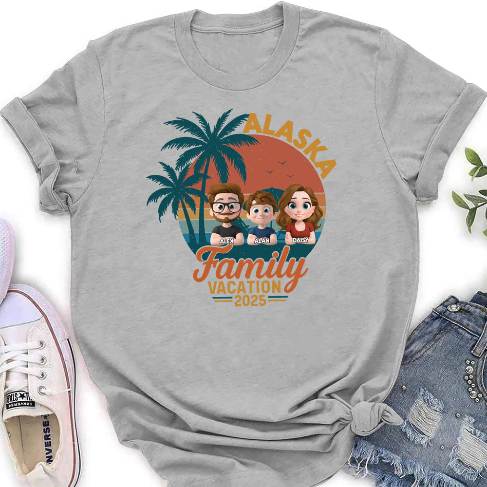 Family Vacation - Personalized Custom Shirt - Image 4