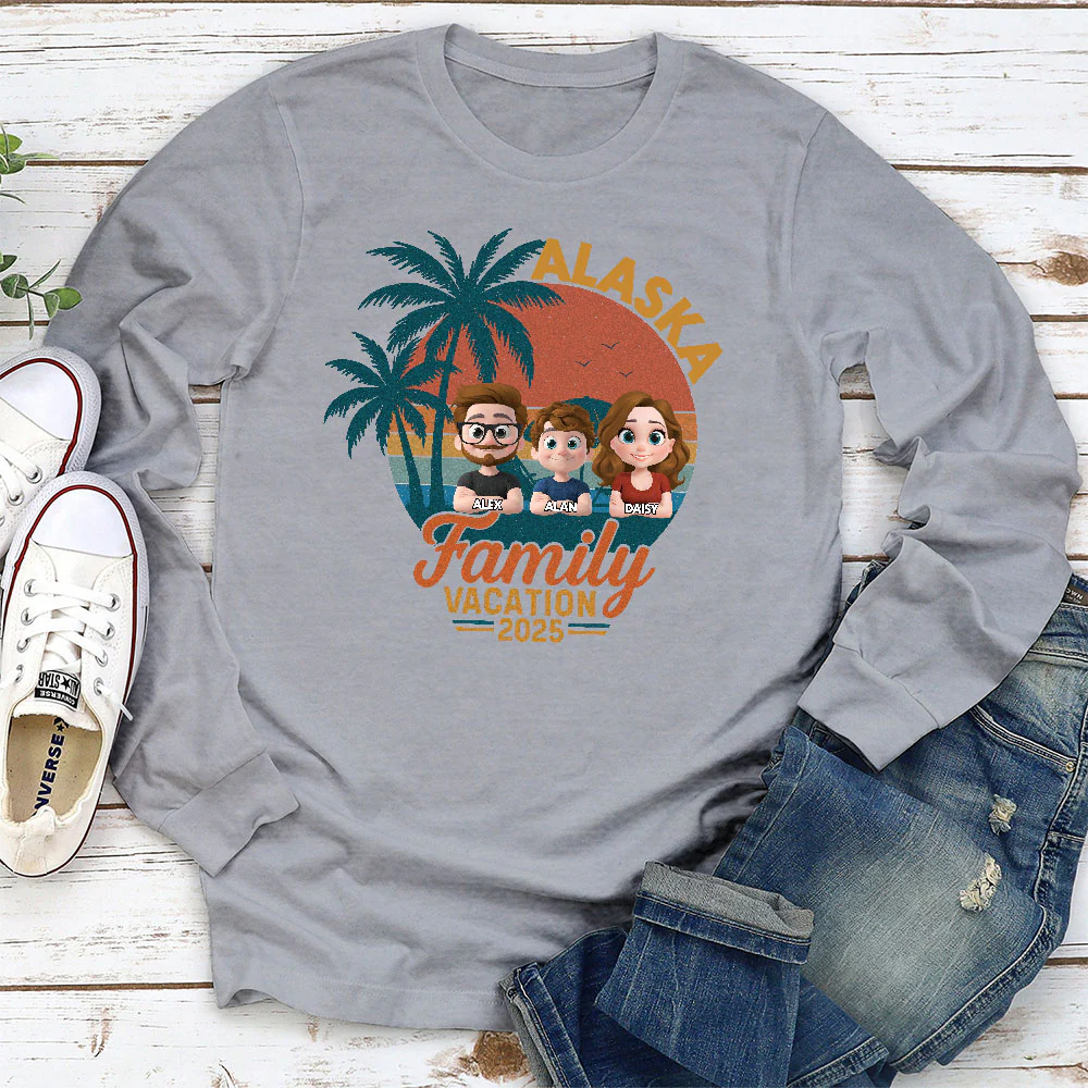 Family Vacation - Personalized Custom Shirt - Image 5