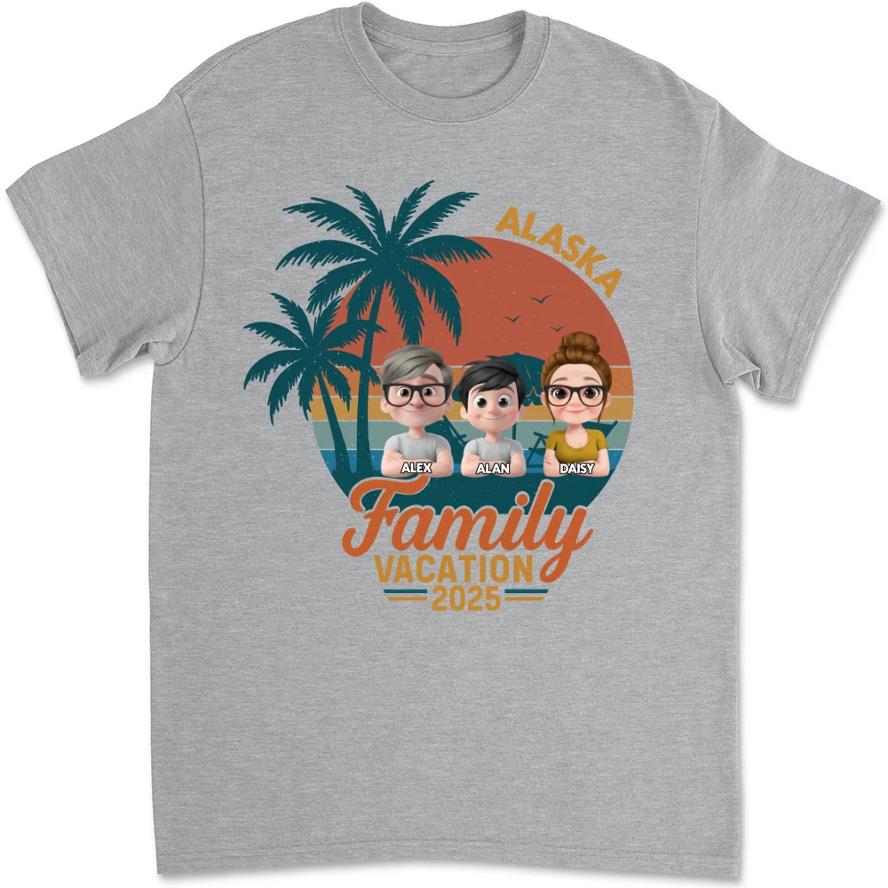 Family Vacation - Personalized Custom Shirt - Image 7