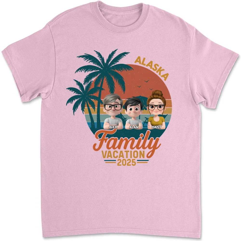 Family Vacation - Personalized Custom Shirt - Image 9