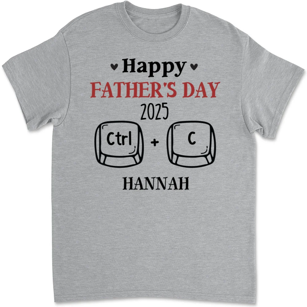 Father And Baby Matching - Personalized Custom T-shirt And Onesie - Image 6