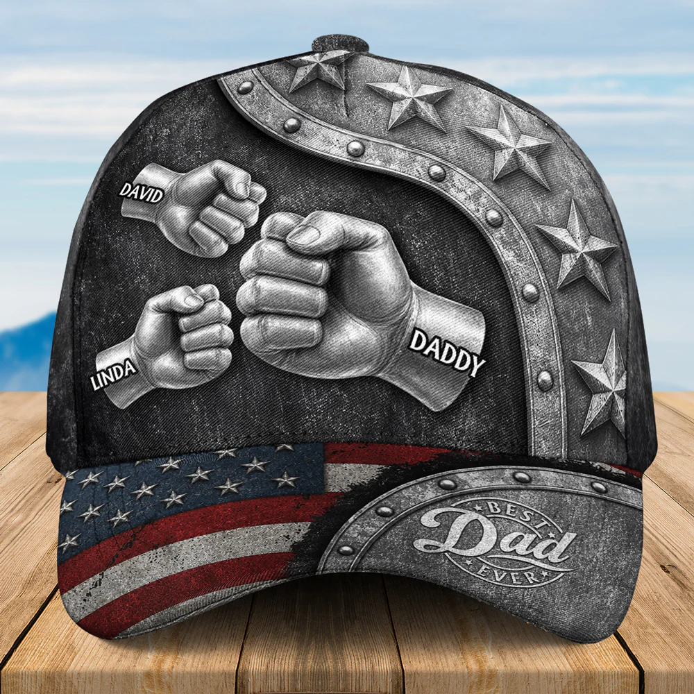 Fatherhood Suits You Perfectly - Personalized Custom Classic Cap - Image 2