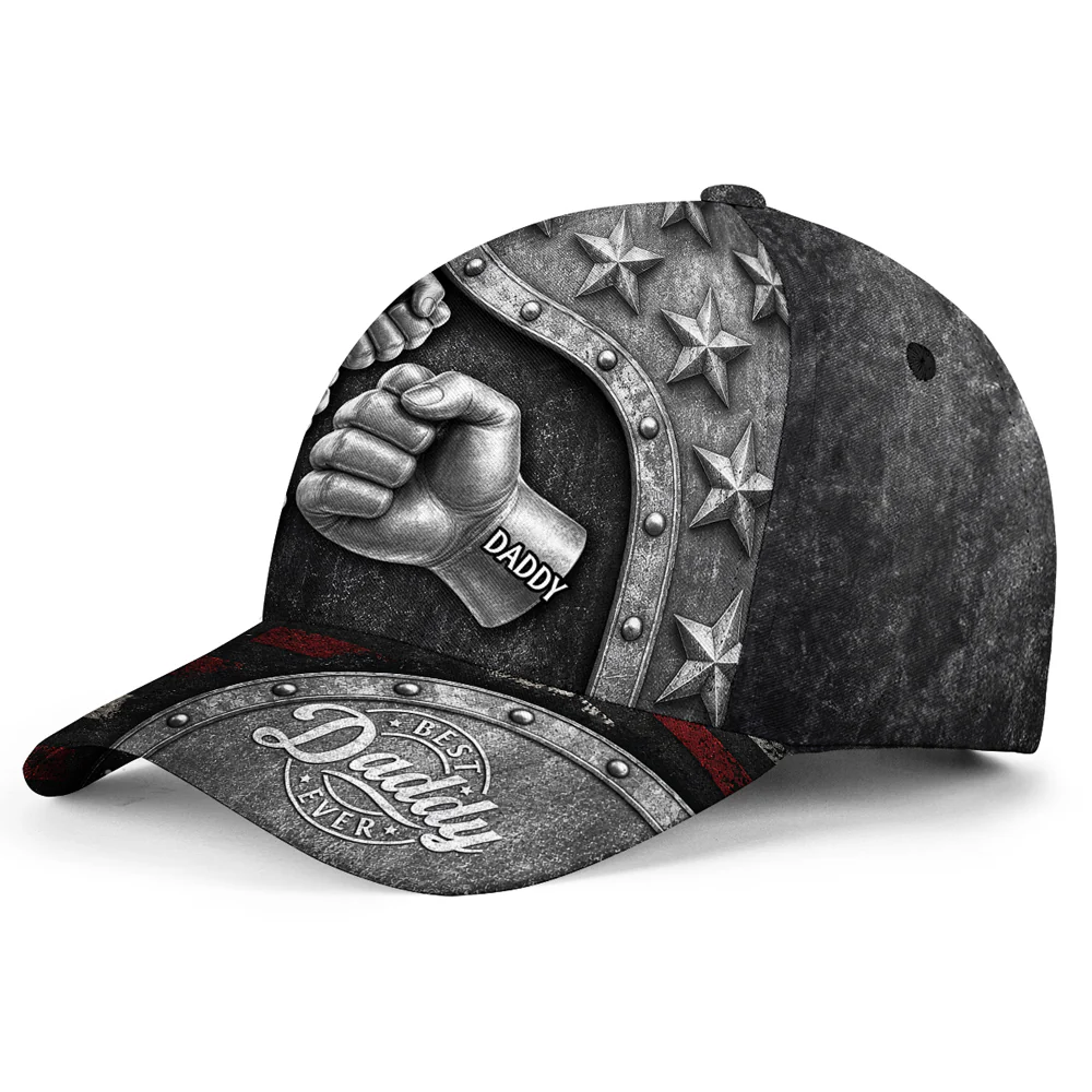 Fatherhood Suits You Perfectly - Personalized Custom Classic Cap - Image 3