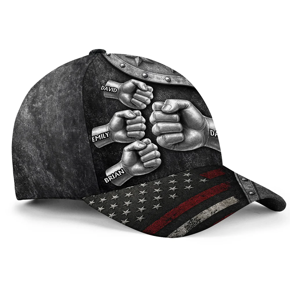 Fatherhood Suits You Perfectly - Personalized Custom Classic Cap - Image 4