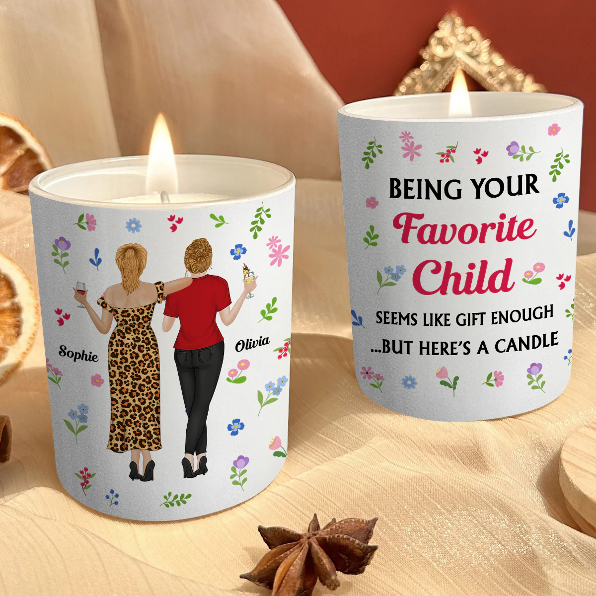 Favorite Child Candle - Personalized Custom Candle - Image 4
