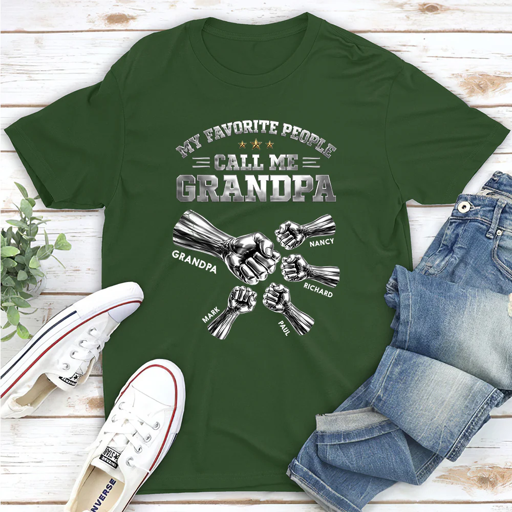 Favorite People - Personalized Custom Shirt - Image 4