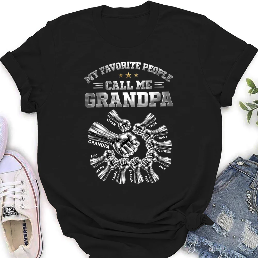 Favorite People - Personalized Custom Shirt - Image 5