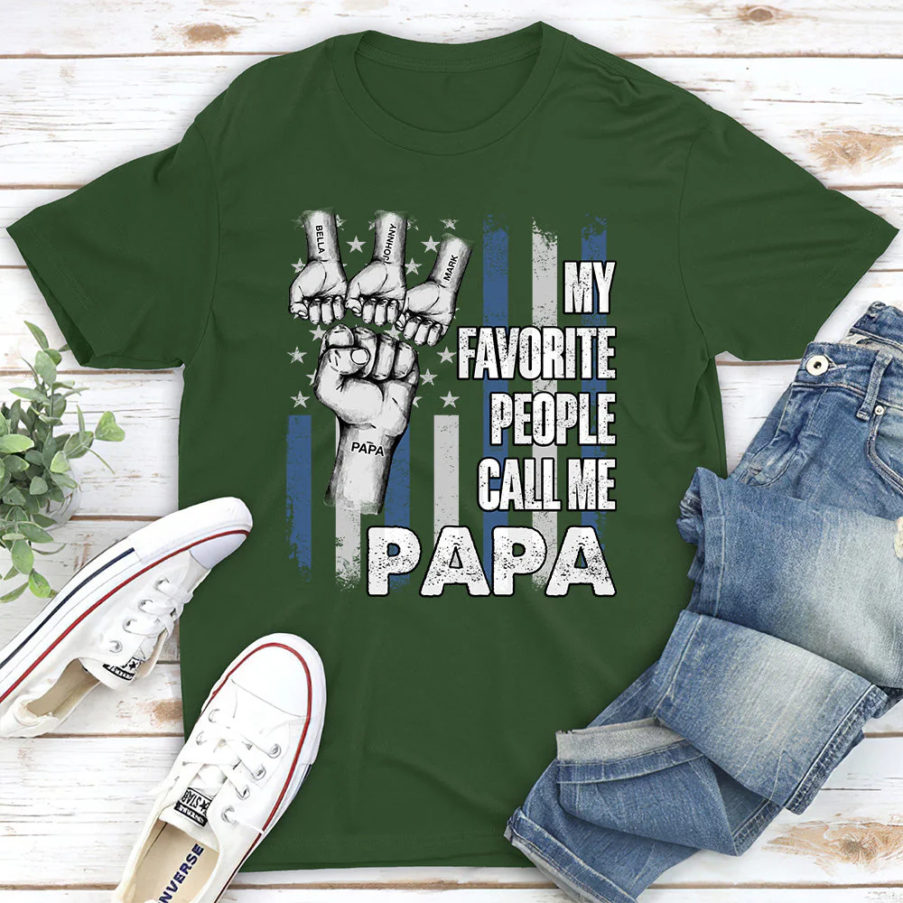 Favorite People - Personalized Custom Shirt - Image 4
