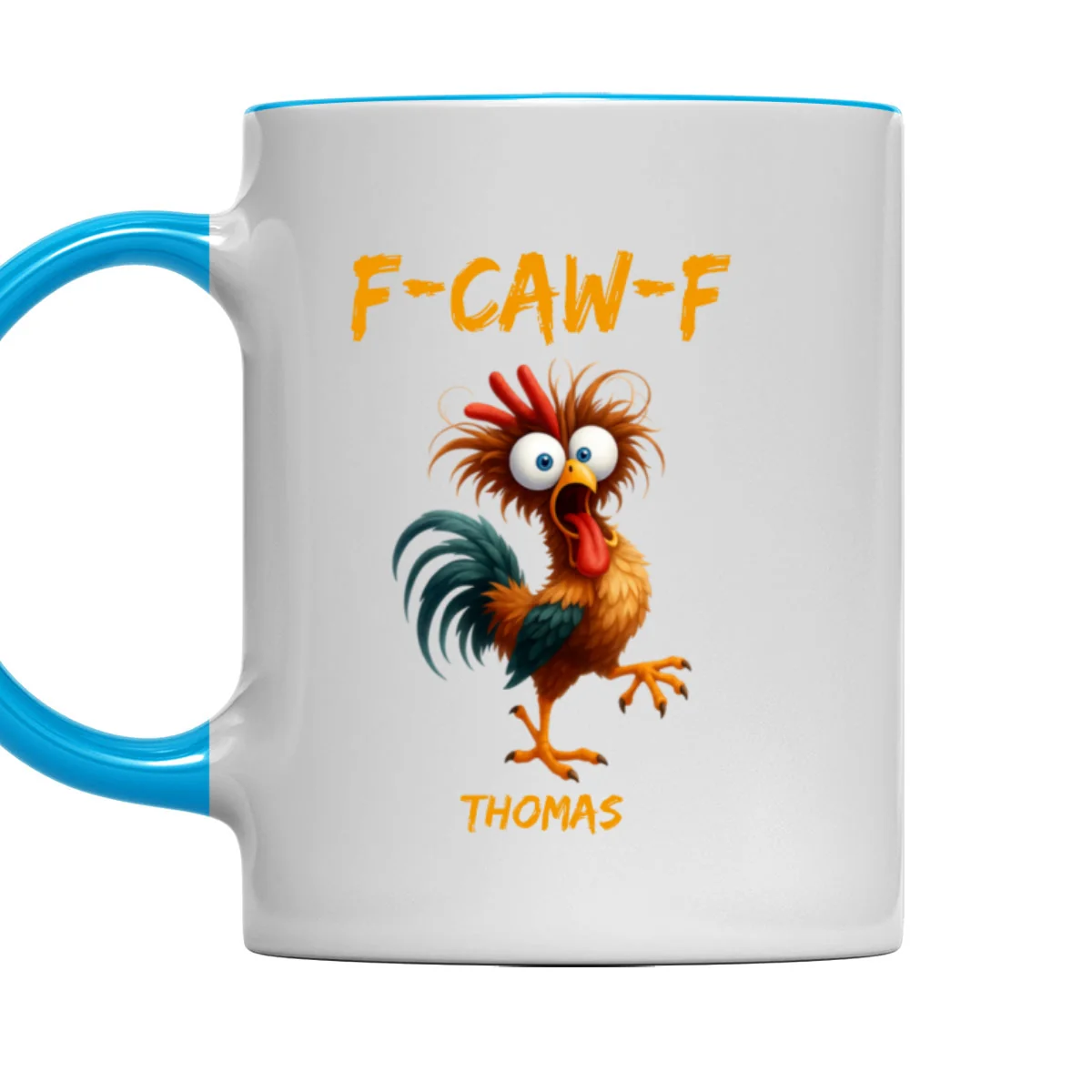 FCAWF Chicken Humor - Personalized Custom Accent Mug - Image 8